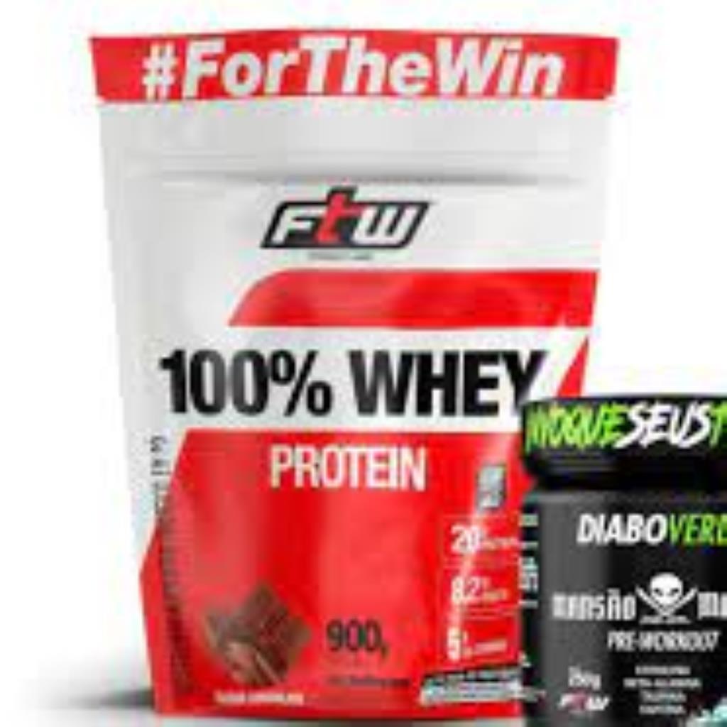 100% WHEY FTW CHOCOLATE REFIL 900G