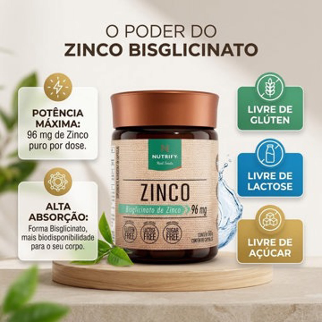 ZINCO NUTRIFY 60 CAPS