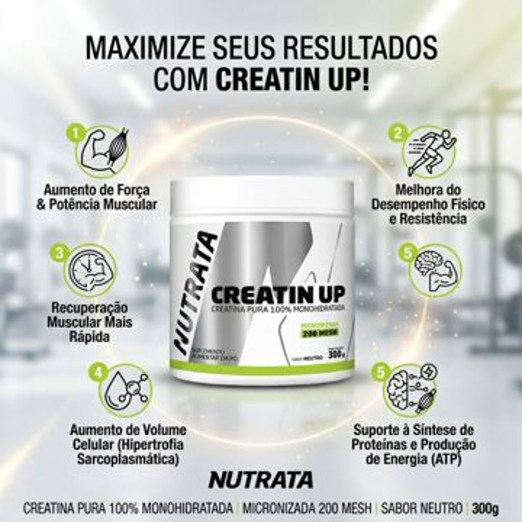 CREATINA NUTRATA 300G