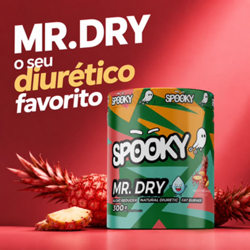 MR. DRY SPOOKY ABACAXI 300 GRAMAS