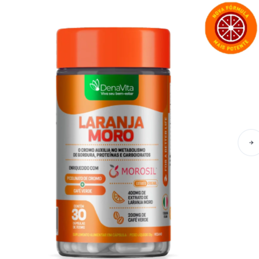 LARANJA MORO 30 CAPS DENAVITA