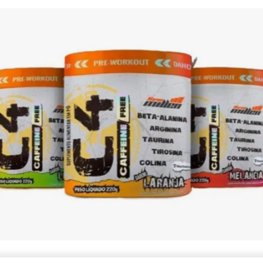 C4 CAFFEINE FREE NEW MILLEN LARANJA 220G