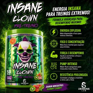 INSANE CLOWN DEMONS LAB KIWI COMMORANGO 300 GRAMAS