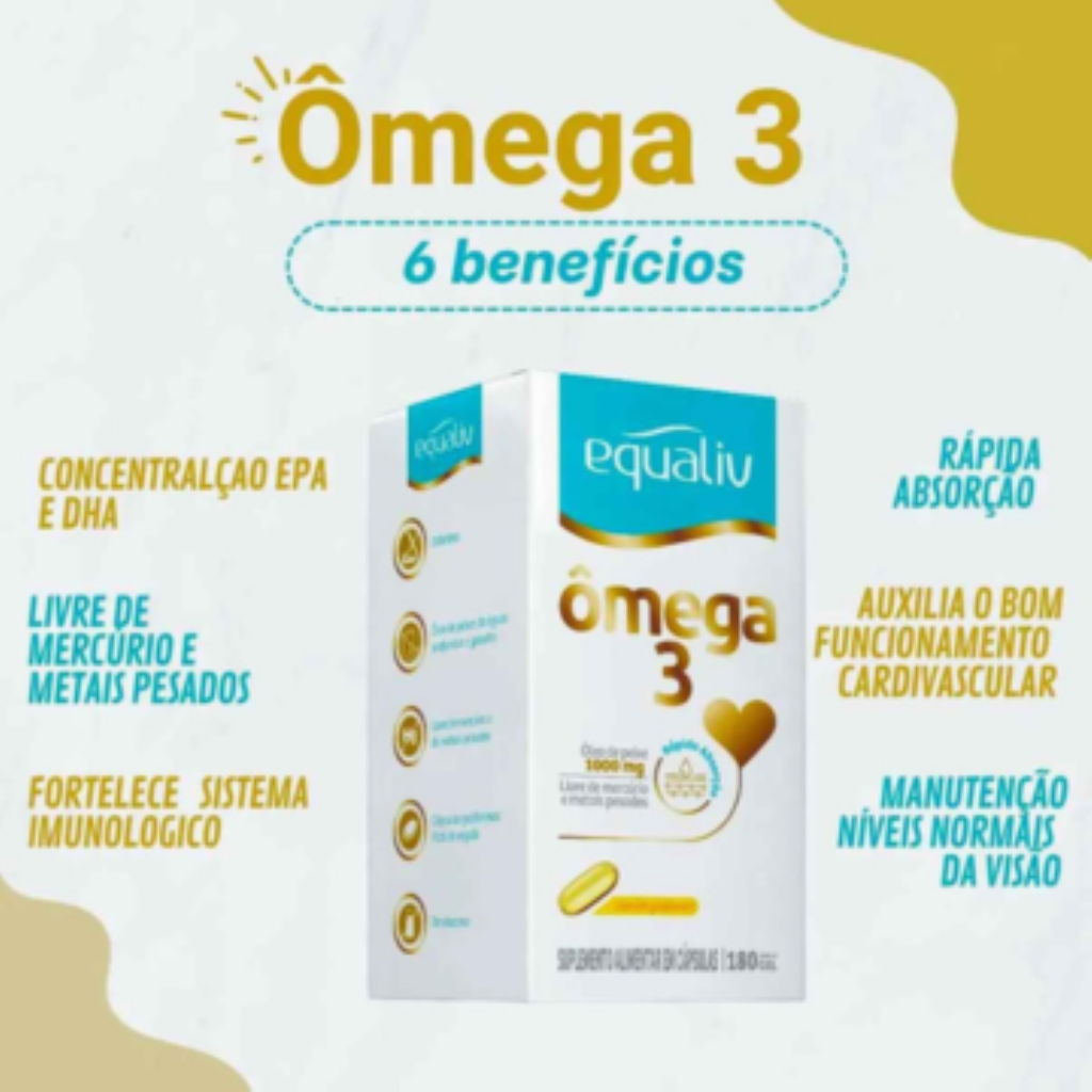 OMEGA 3 EQUALIV 180 CAPS