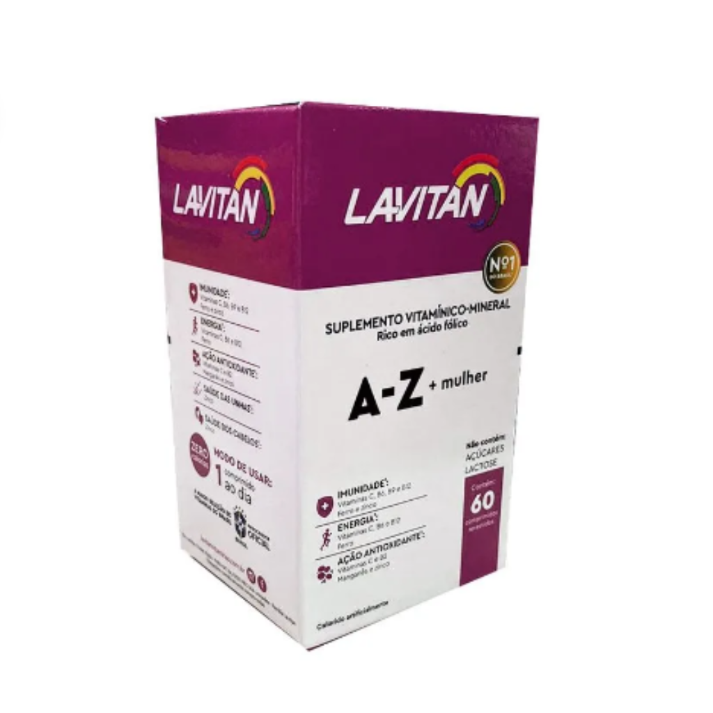 A-Z + MULHER LAVITAN 60COMP
