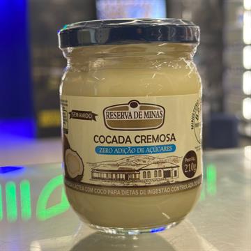 COCADA CREMOSA ZERO AÇUCAR 210G