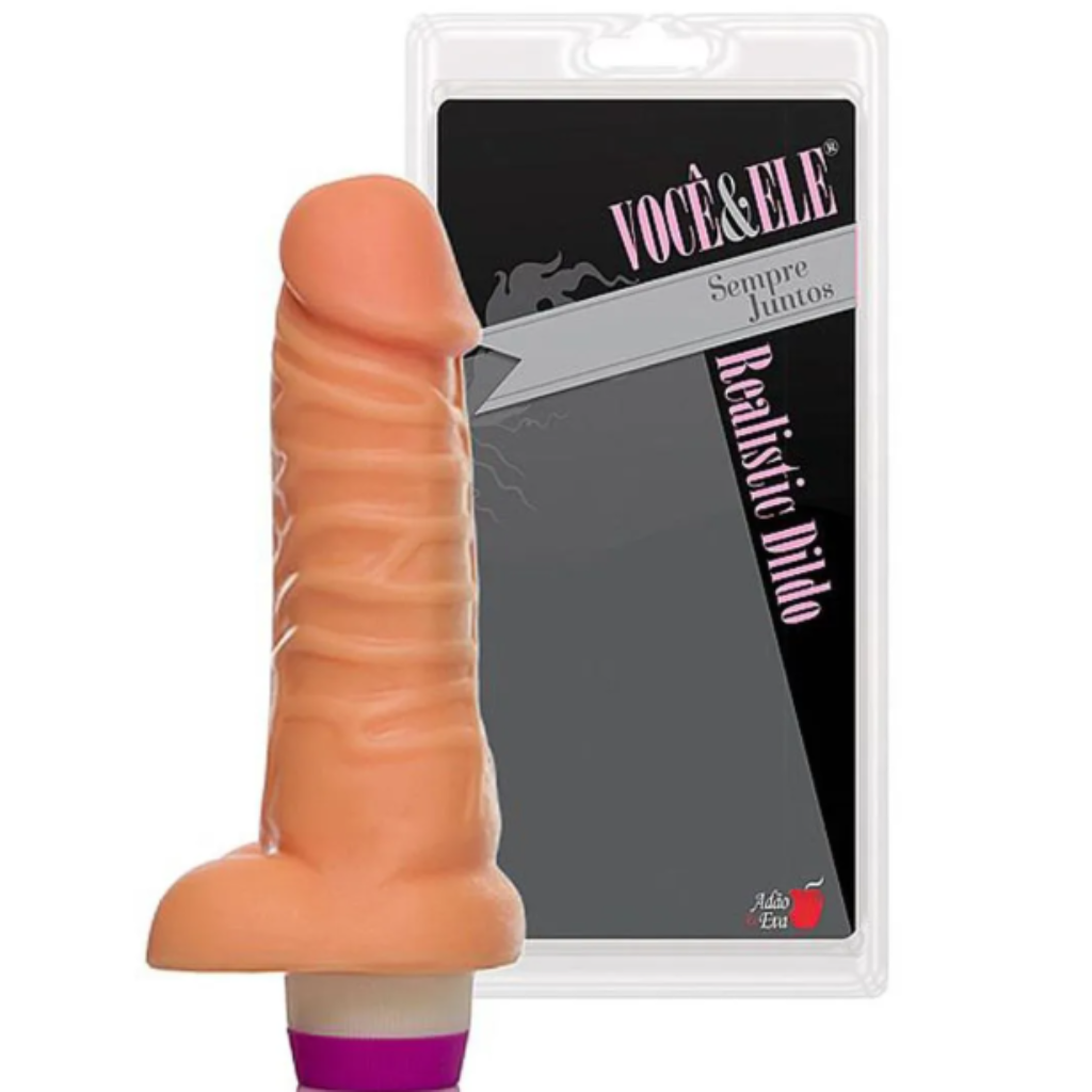 PRÓTESE NERVOSO COM VIBRO (ADAO63) BEGE - ADÃO E EVA