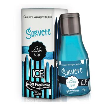 SORVETE BLUE ICE ÓLEO BEIJÁVEL 35ML (L303) - LA PIMENTA