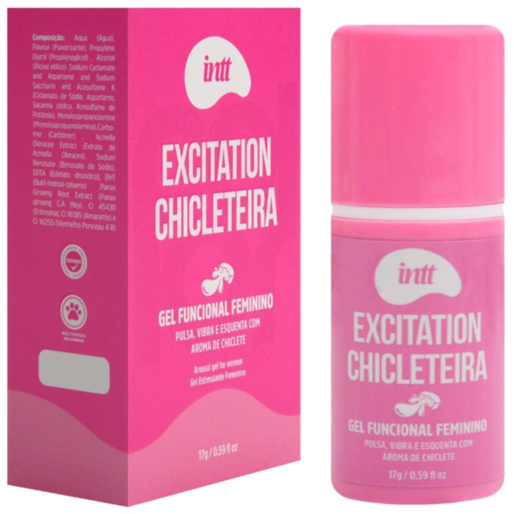 EXCITATION CHICLETEIRA EXCITANTE FEMININO 17G - INTT