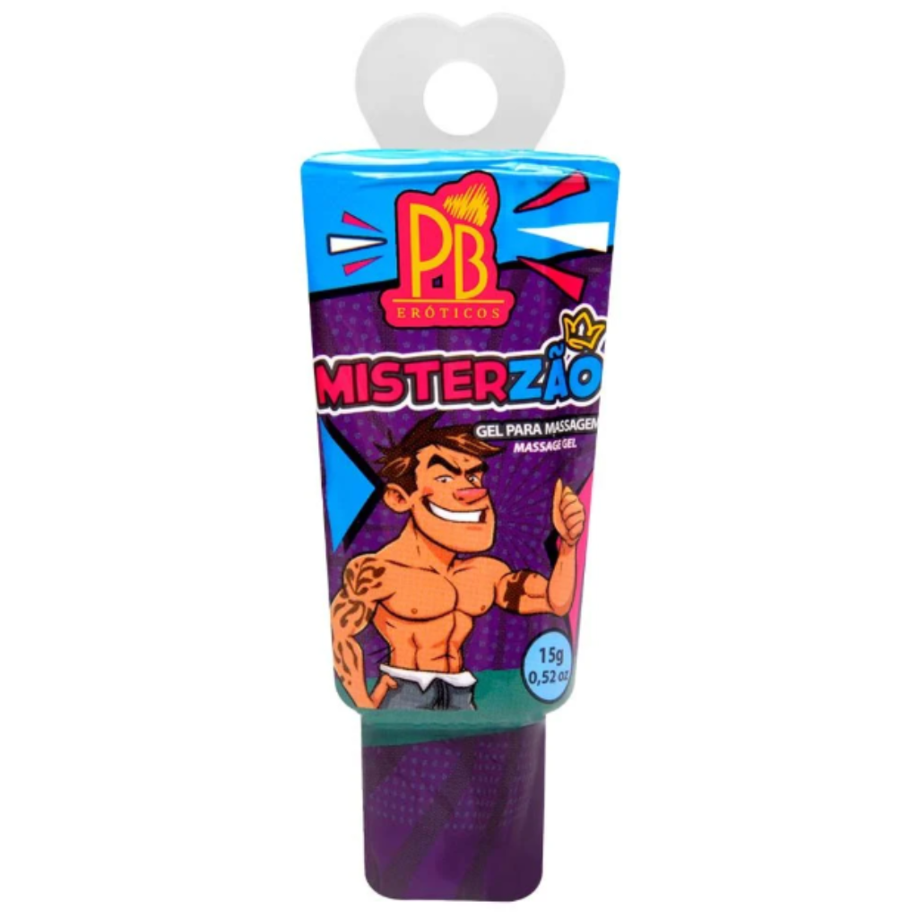 MISTERZÃO GEL EXCITANTE MASCULINO 15G - PB BY LAPI