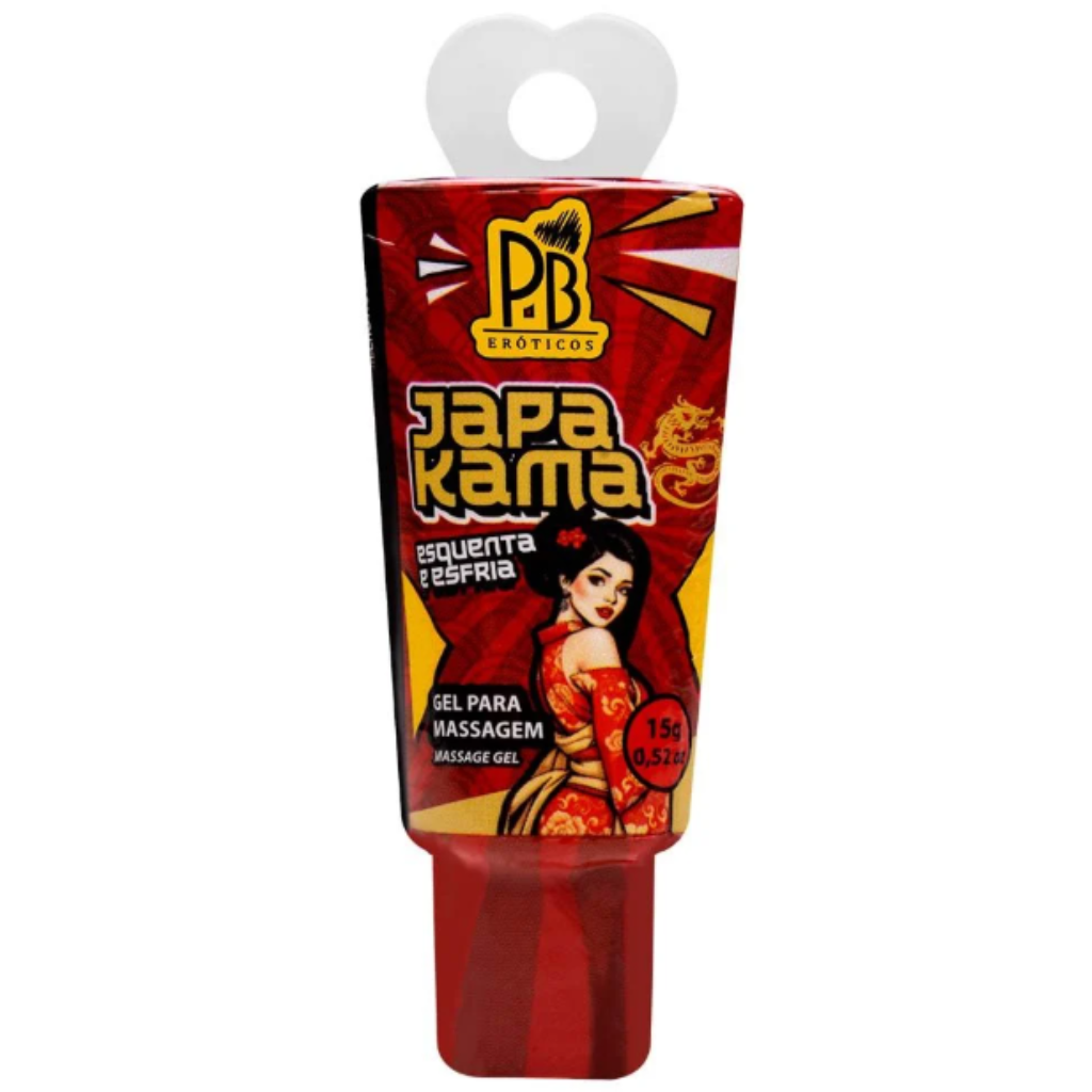 JAPA KAMA GEL ESQUENTA E ESFRIA 15G - PB BY LAPI