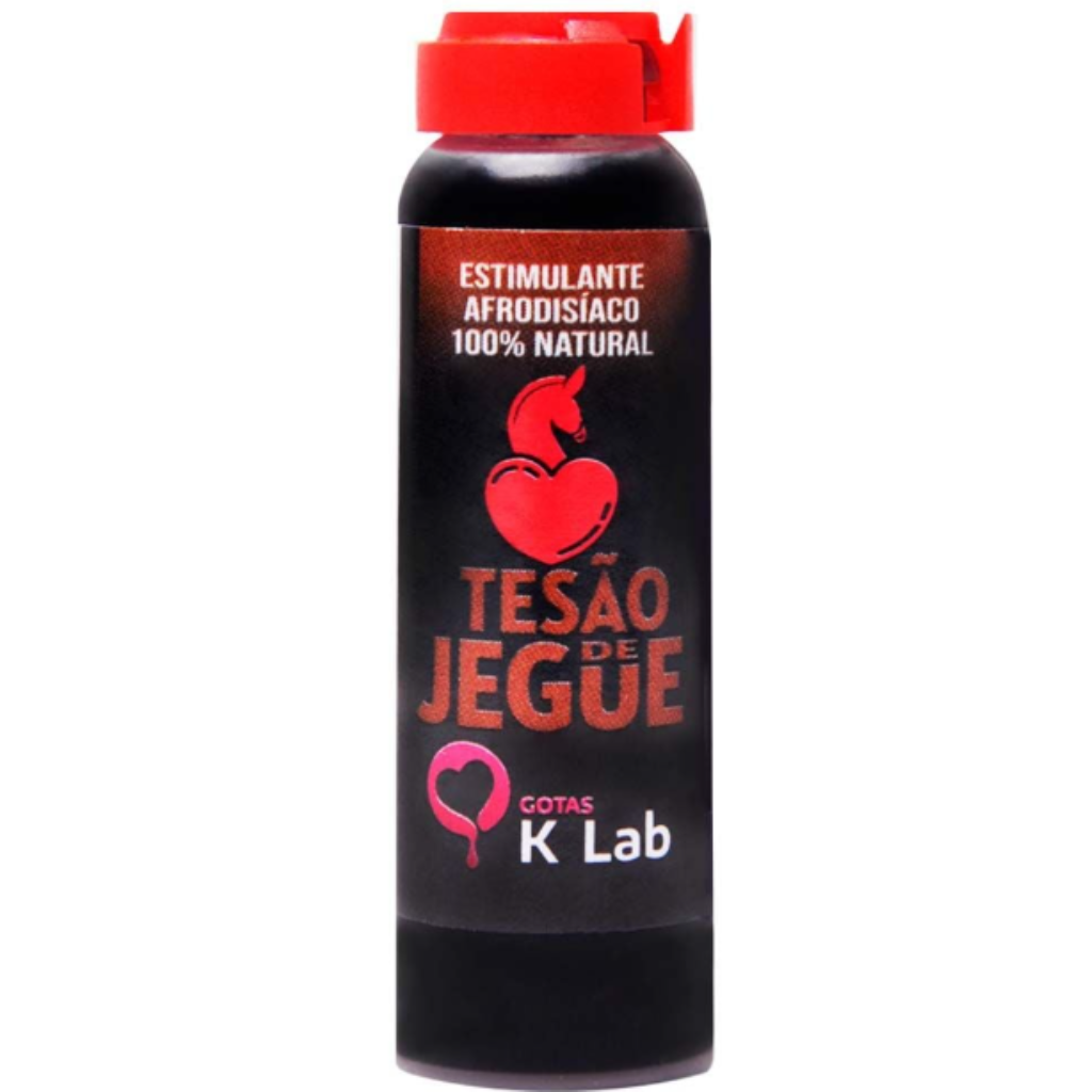 TESÃO DE JEGUE 10ML ESTIMULANTE AFRODISÍACO - K LAB