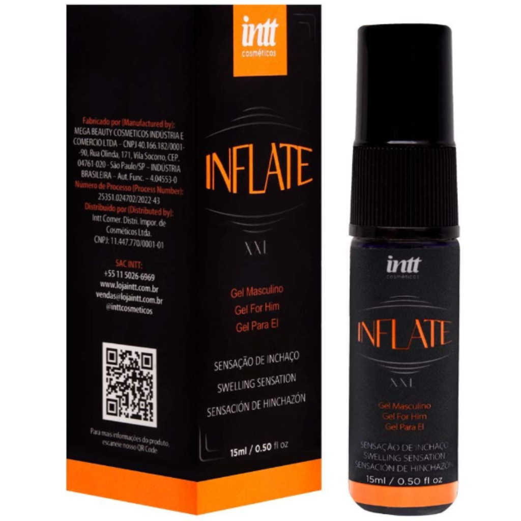 INFLATE SPRAY SENSAÇÃO DE INCHAÇO 15ML - INTT