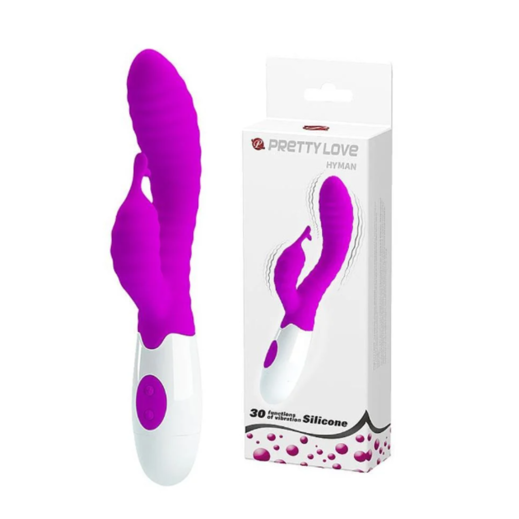 VIBRADOR HYMAN 30 MODOS DE VIBRAÇÕES - PRETTY LOVE