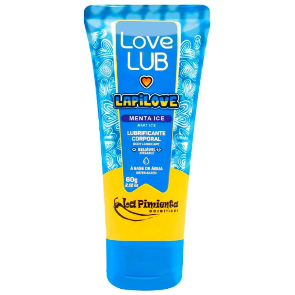 LOVE LUB LAPILOVE MENTA ICE 60G (L815) LUBRIFICANTE - LA PIMENTA