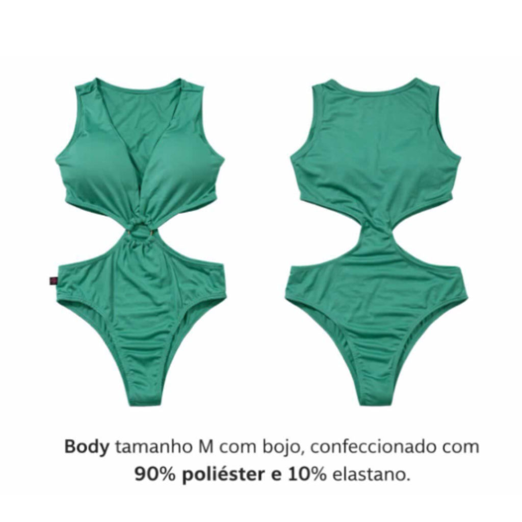 BODY RUBIANA GREEN - CR CONFECÇÕES