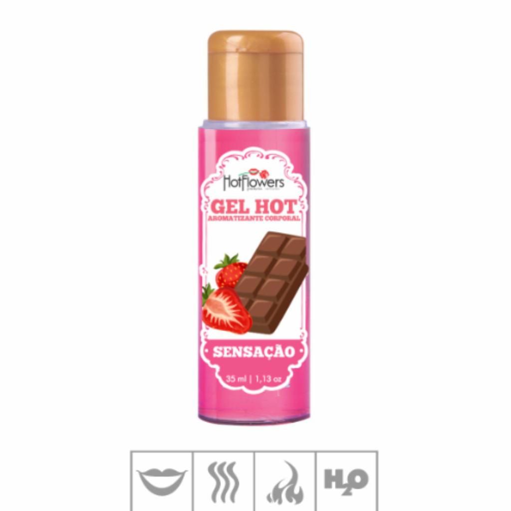GEL HOT SENSAÇÃO (HC270) 35 ML - HOTFLOWERS