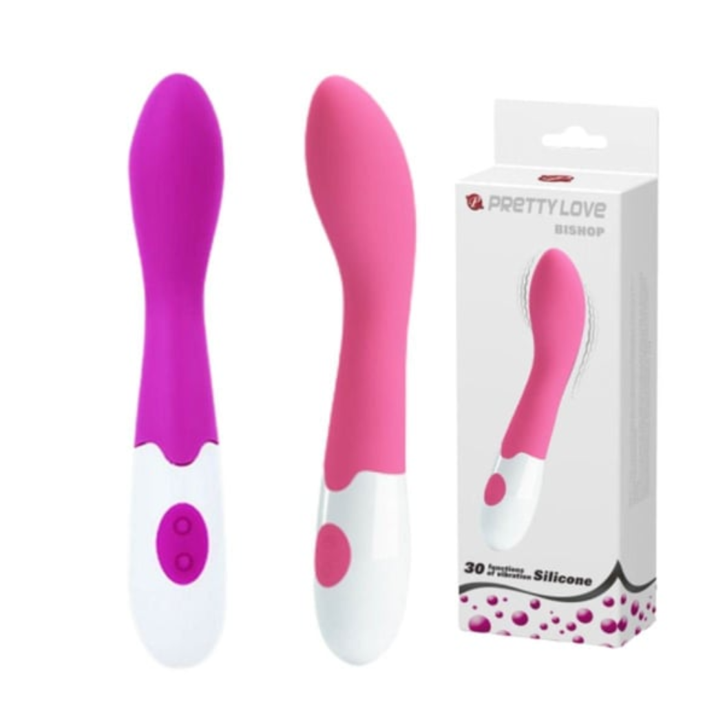VIBRADOR BISHOP 30 MODOS DE VIBRAÇÕES - PRETTY LOVE