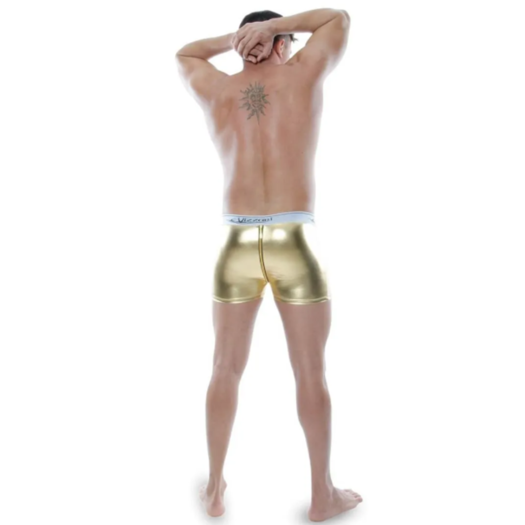CUECA PEGASUS DOURADO - SAPEKA SENSUAL LINGERIE