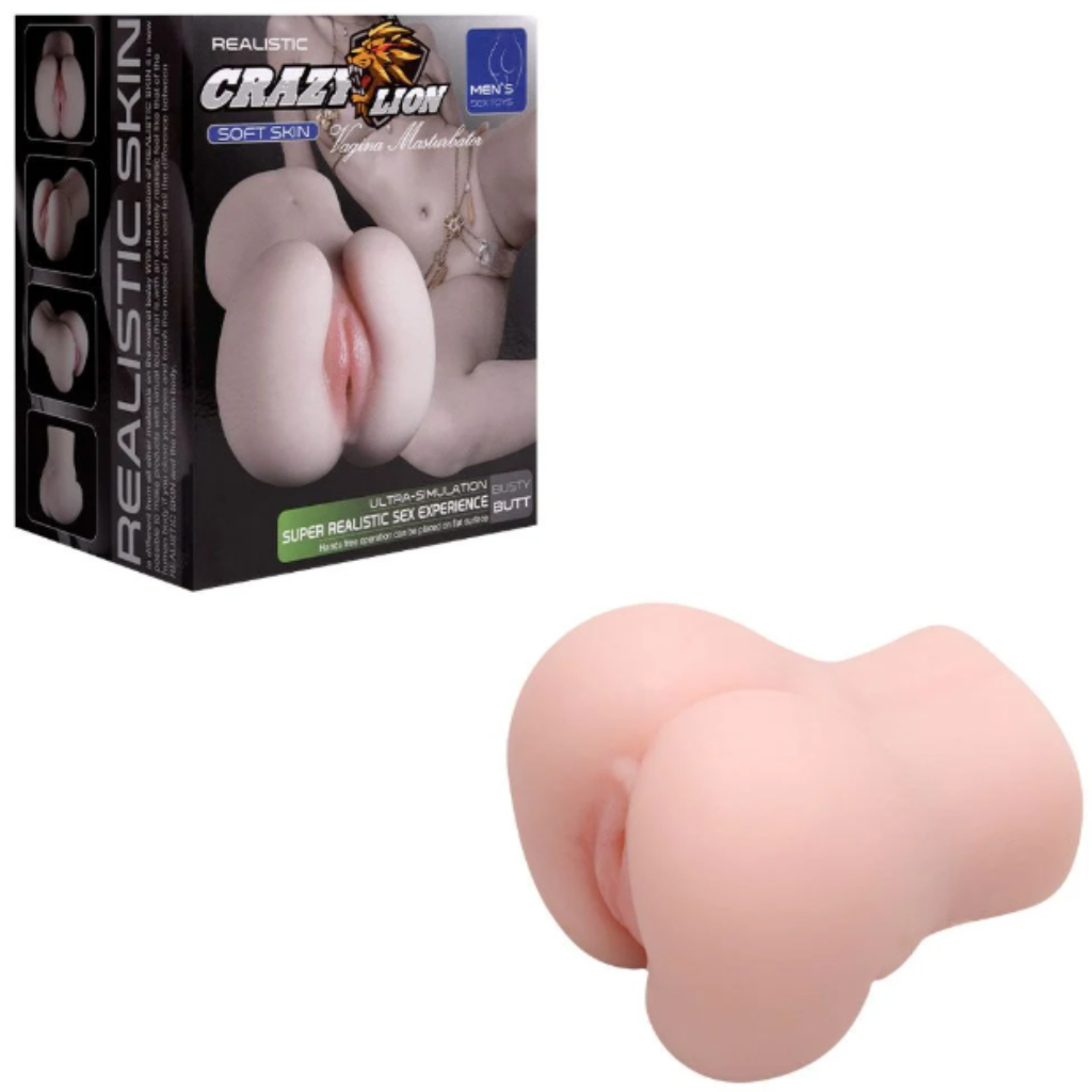 MASTURBADOR VAGINA (MA175A) CRAZY LION THE REALISTIC - VIP MIX