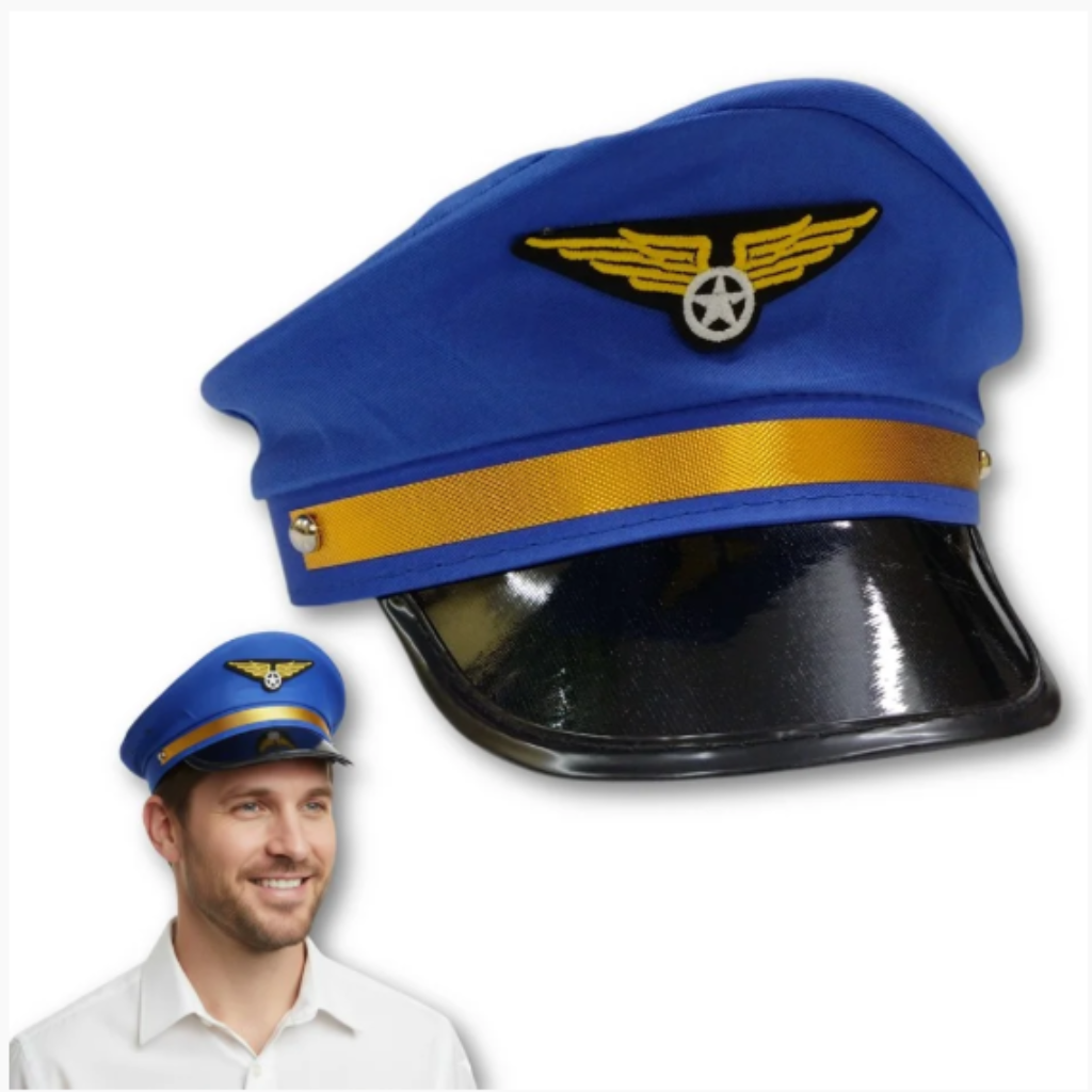 CHAPÉU QUEPE AVIADOR CLARO