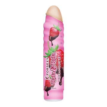 RALA E ROLA MORANGUETE GEL BEIJÁVEL HOT 150 ML- FOR SEXY
