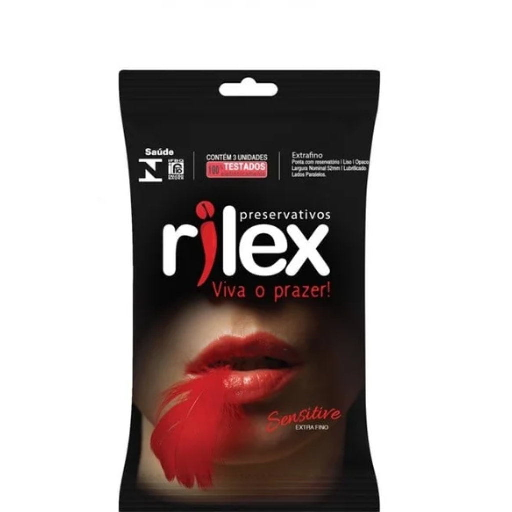 PRESERVATIVOS SENSITIVE EXTRA FINO - RILEX