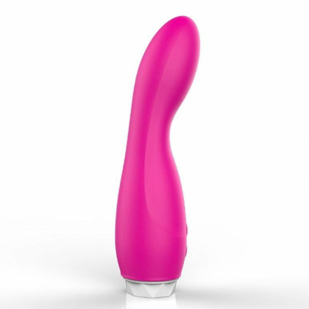 VIBRADOR CATHERINE MASSAGEADOR DE SILICONE COM 10 MODOS DE VIBRAÇÃO (PINK) - VIBE TOYS