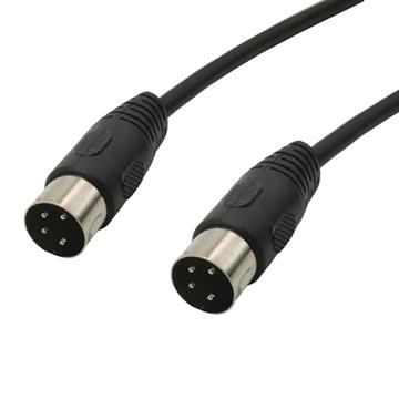 CABO DIN/DIN SIMPLES - 4 PINOS - 80CM