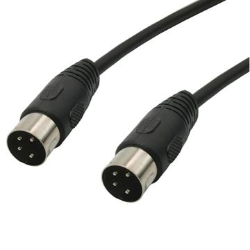 CABO DIN/DIN EMBORRACHADO REFORÇADO - 4 PINOS - 2M