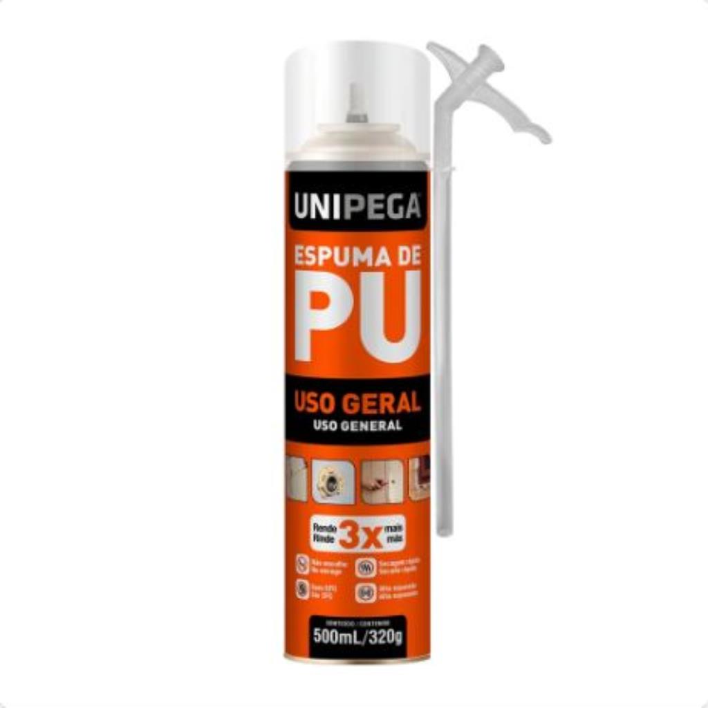 ESPUMA EXPANSIVA 500ML 320G UNIPEGA - 0534.0146