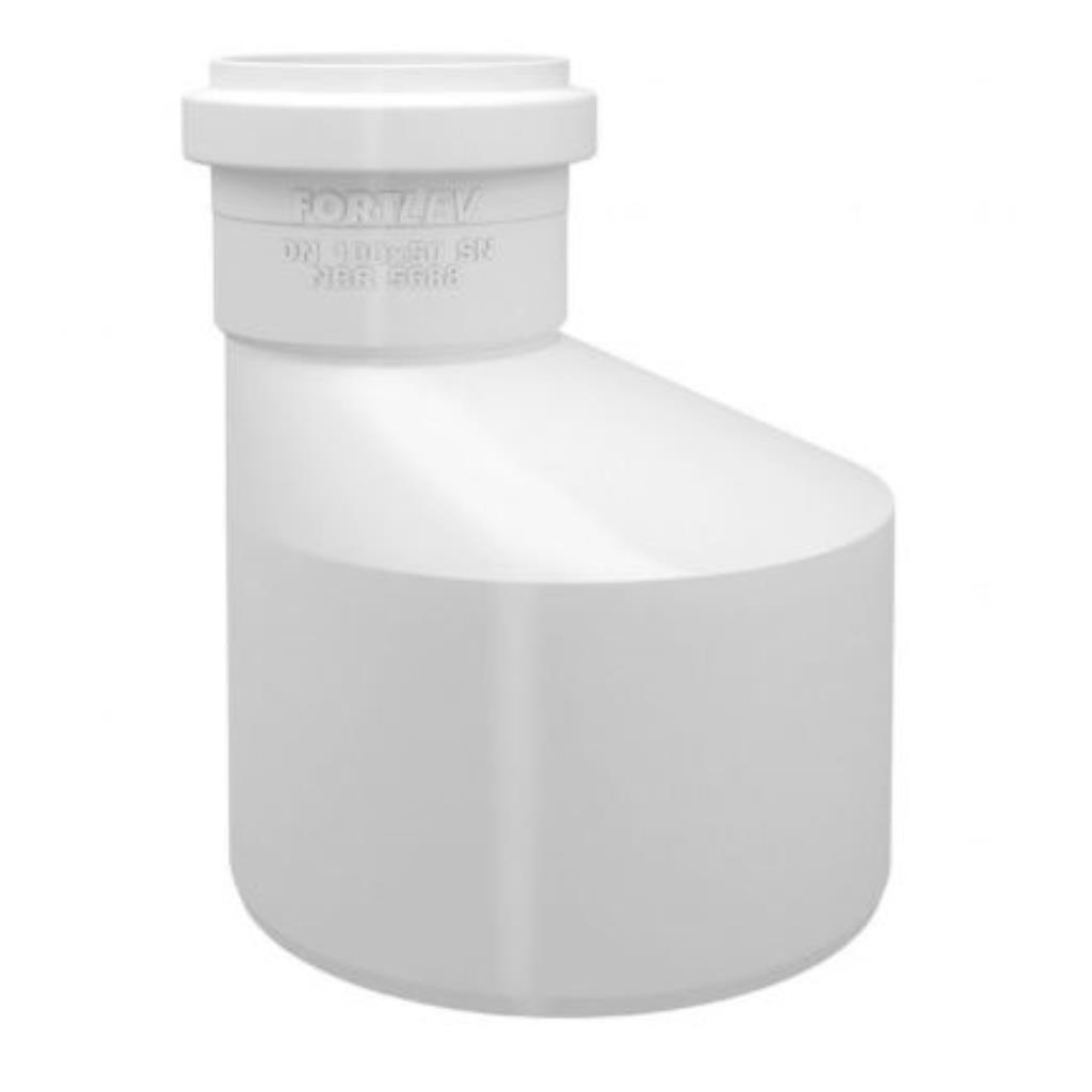 REDUCAO EXCENTRICA ESGOTO 100X50MM FORTLEV
