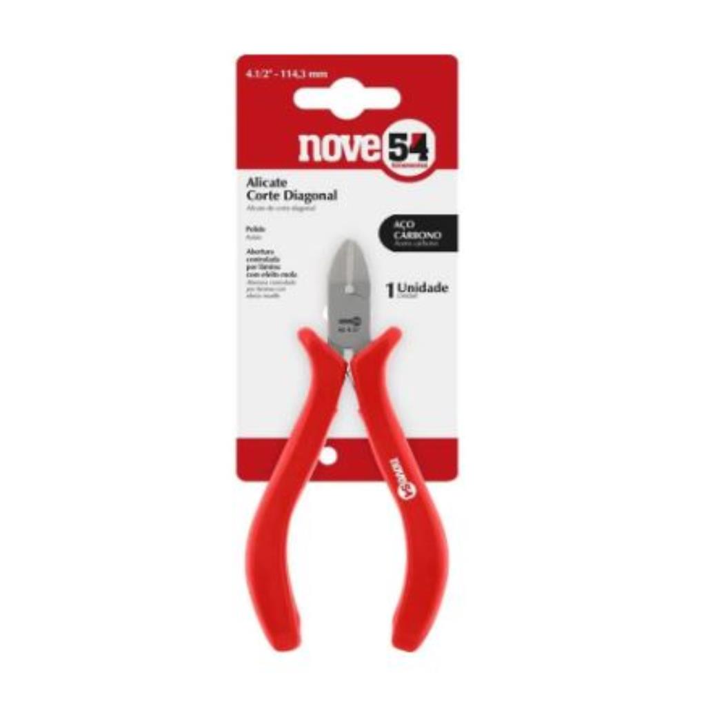ALICATE CORTE DIAGONAL 4.1/2"AC POLIDO 954