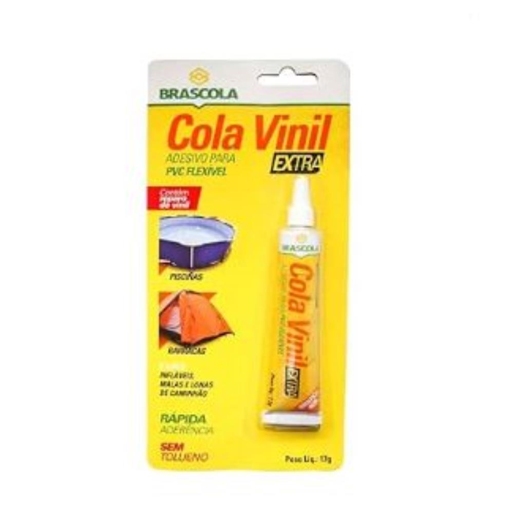 COLA VINIL 17G BRASCOLA BLISTER
