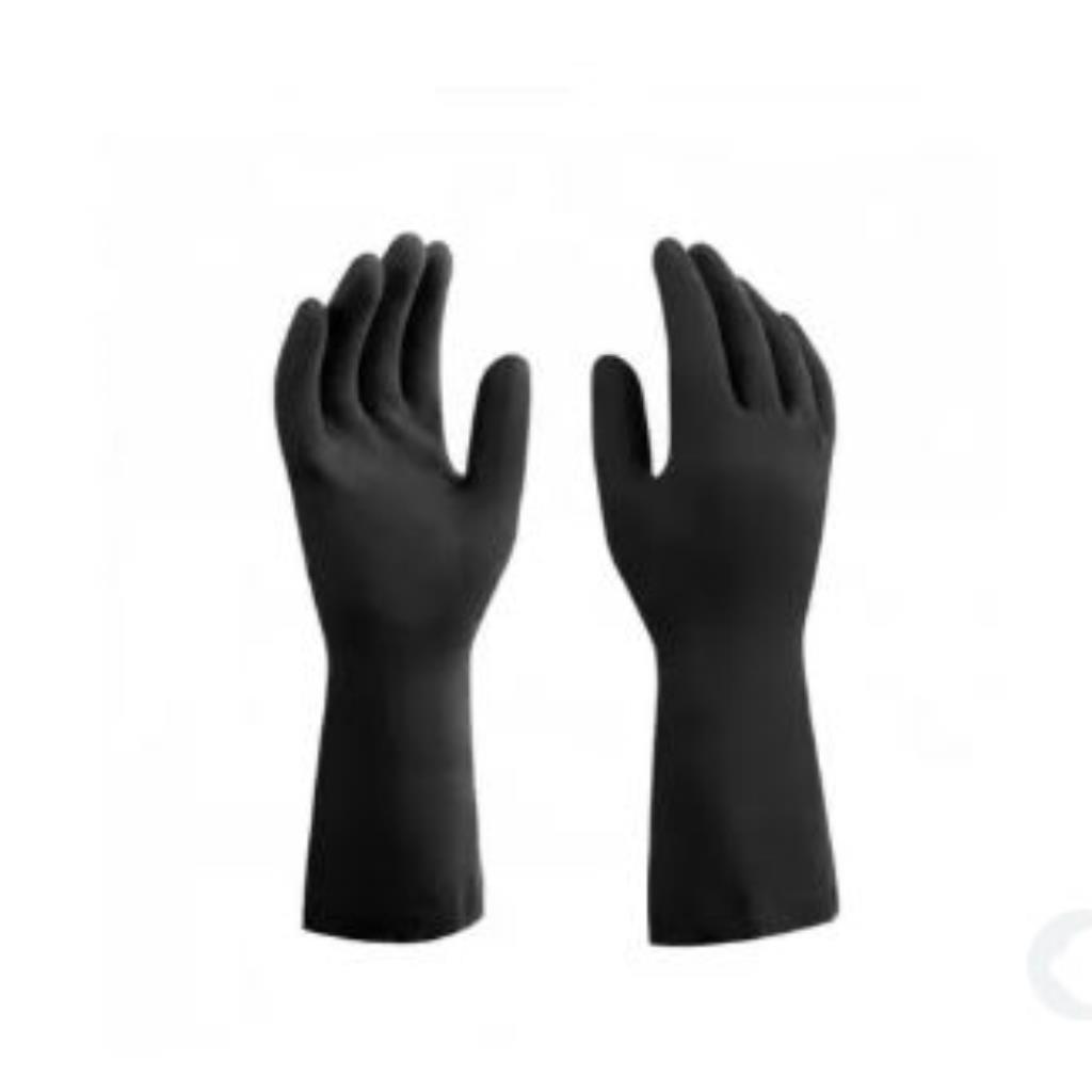 LUVA LATEX PRETA 09 XG MUCAMBO BLISTER