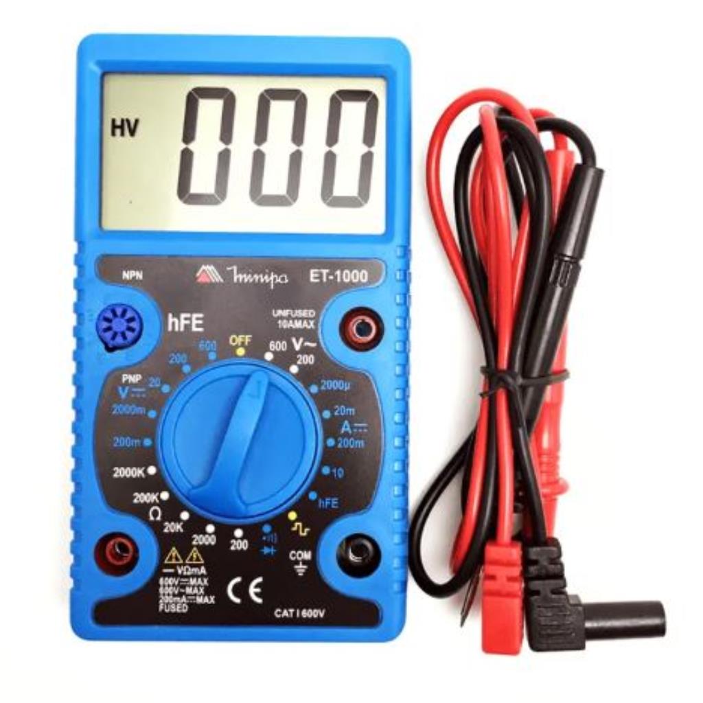 MULTIMETRO DIGITAL ET-1000 MINIPA