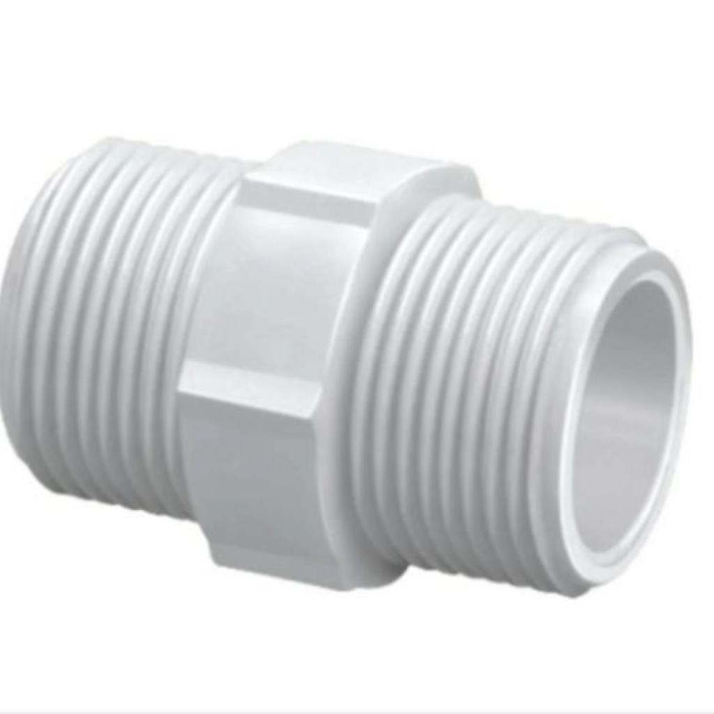 NIPLE/NIPEL ROSCAVEL BRANCO 1/2 KRONA