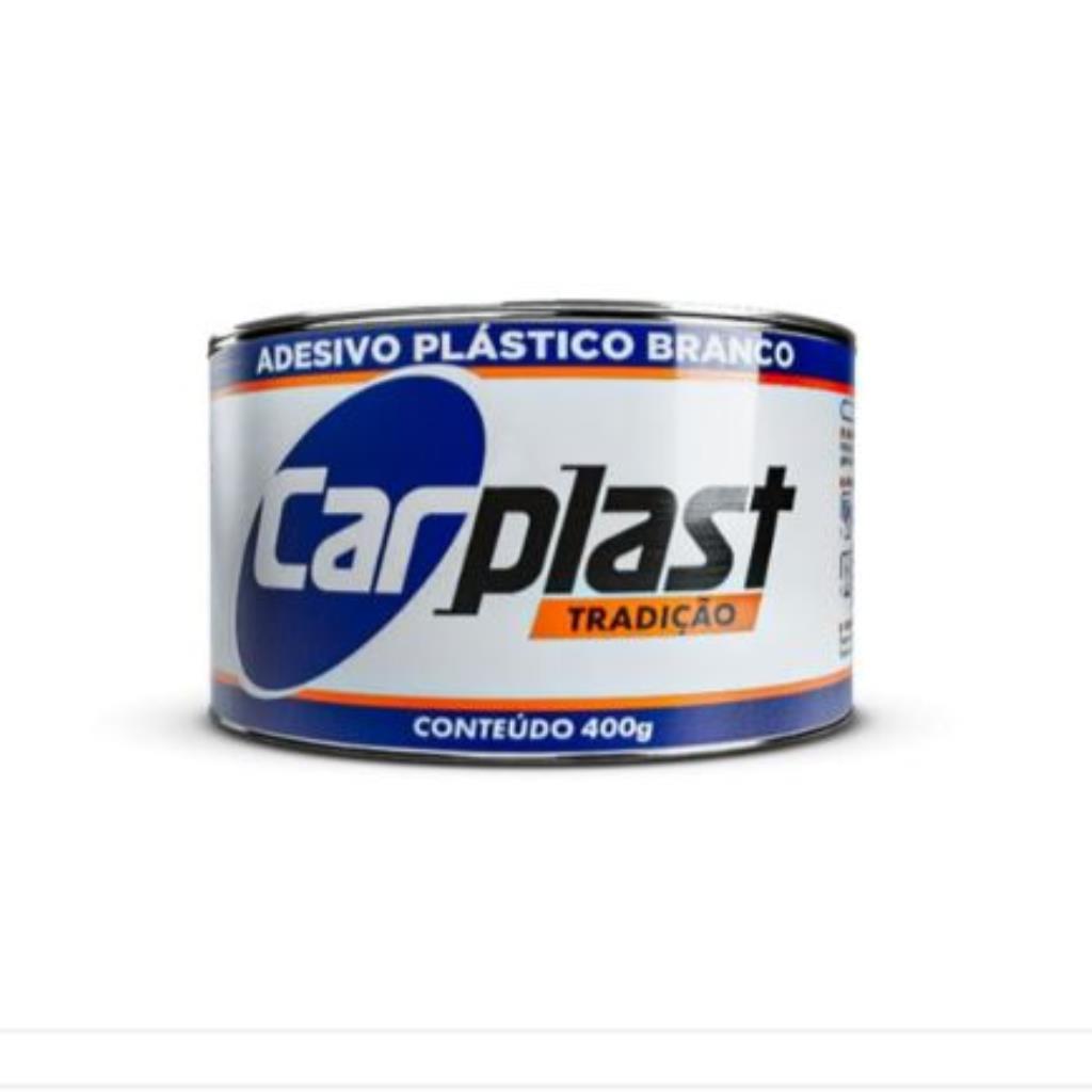 MASSA PLASTICA BRANCA 400G CARPLAST C/CATALISADOR
