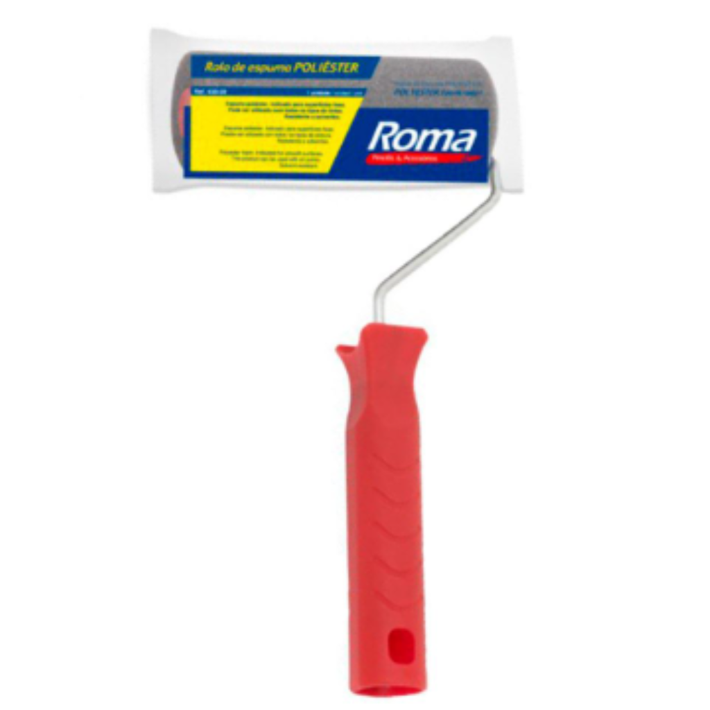 ROLO ESPUMA POLIESTER 430/15CM COM CABO ROMA - 430 15