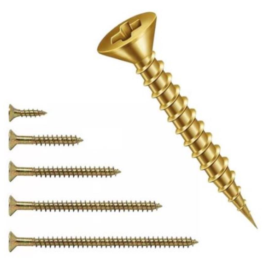 PARAFUSO CHIP 4,0X50 AMARELO C/100 CAB CHATA PHILIPS VILA -