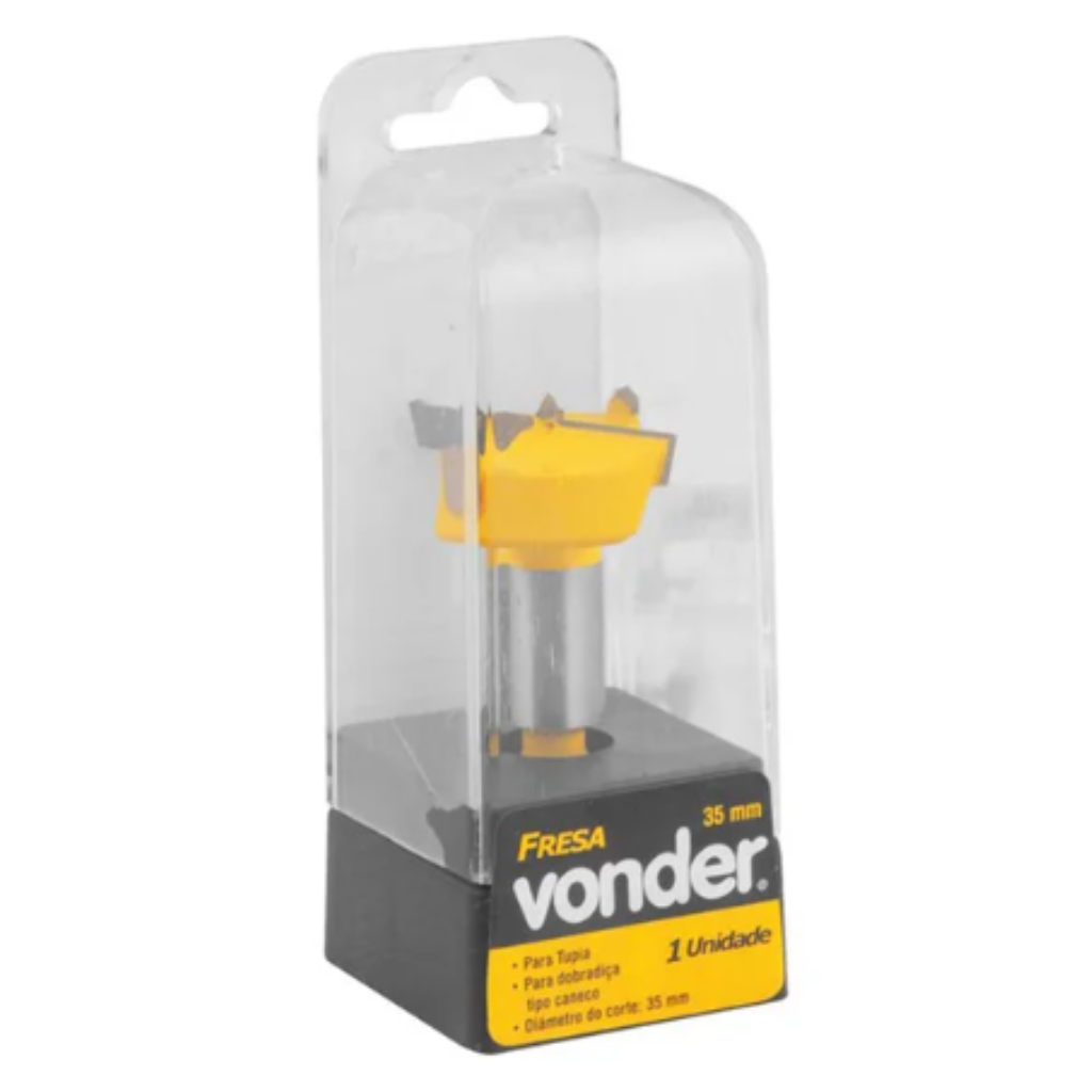 FRESA P/DOBRADICA CANECO 26MM 2DT VONDER