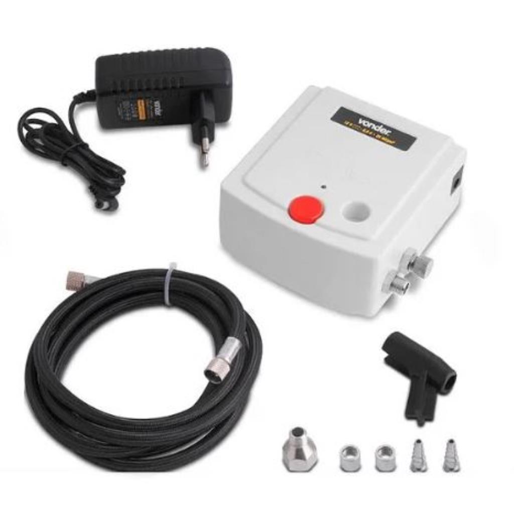 MINI COMPRESSOR P/ AEROGRAFO VONDER