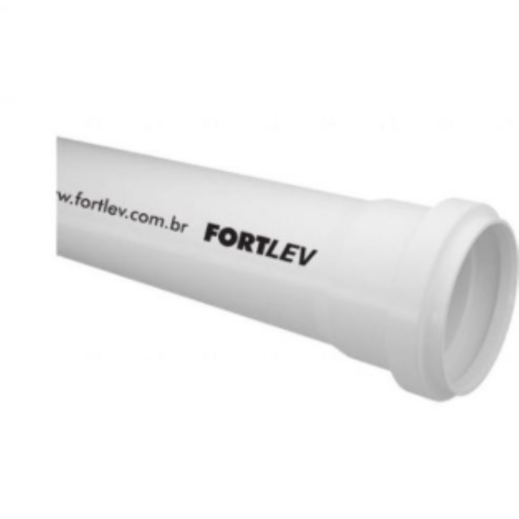 TUBO ESGOTO 6M  40MM FORTLEV
