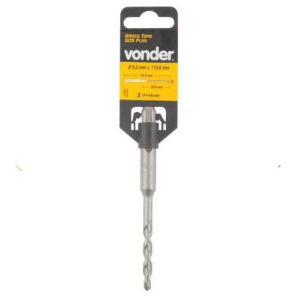 BROCA SDS PLUS  6,0X 50X110 VONDER