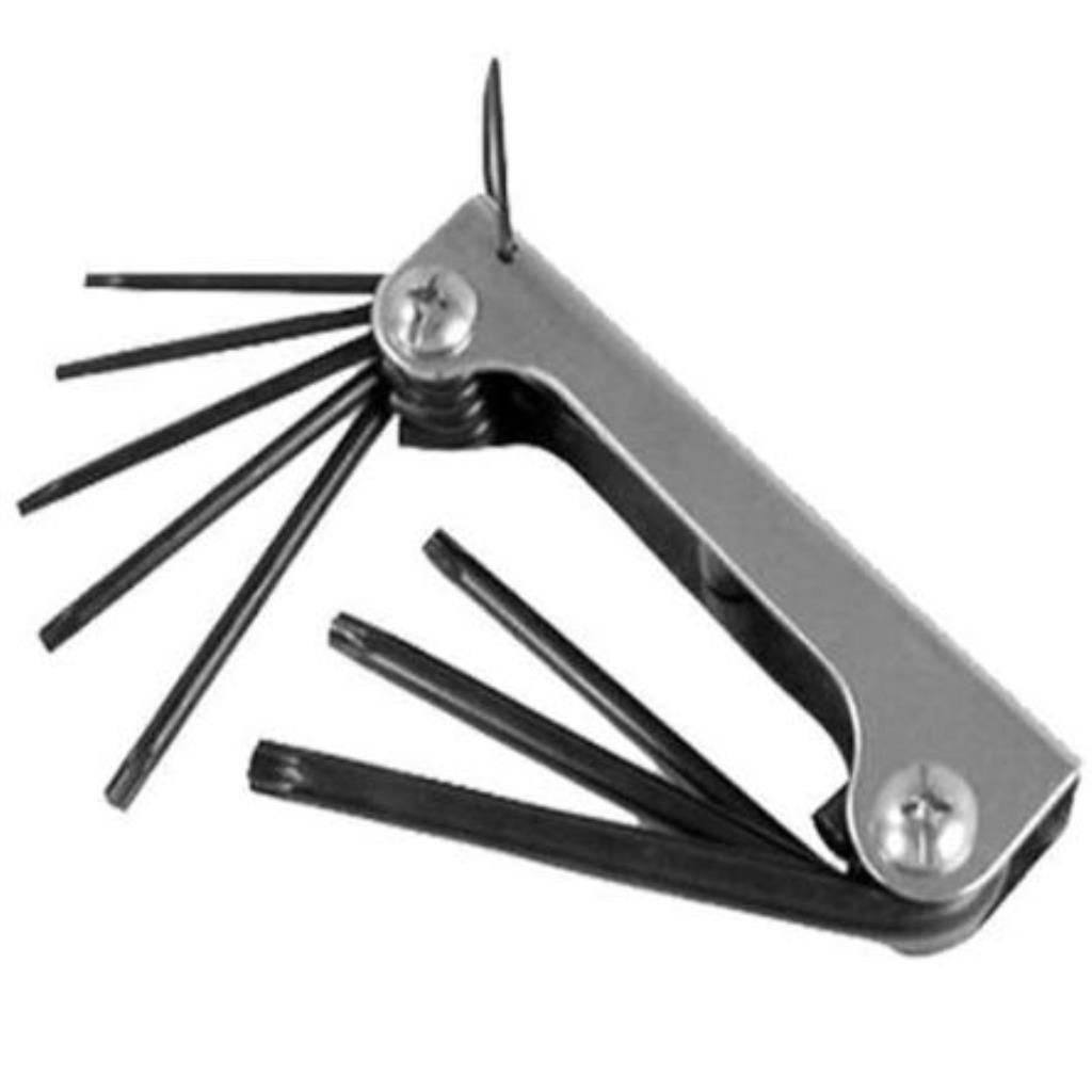 CH TORX JG T/CANIVETE C/08 PCS T9 A T40