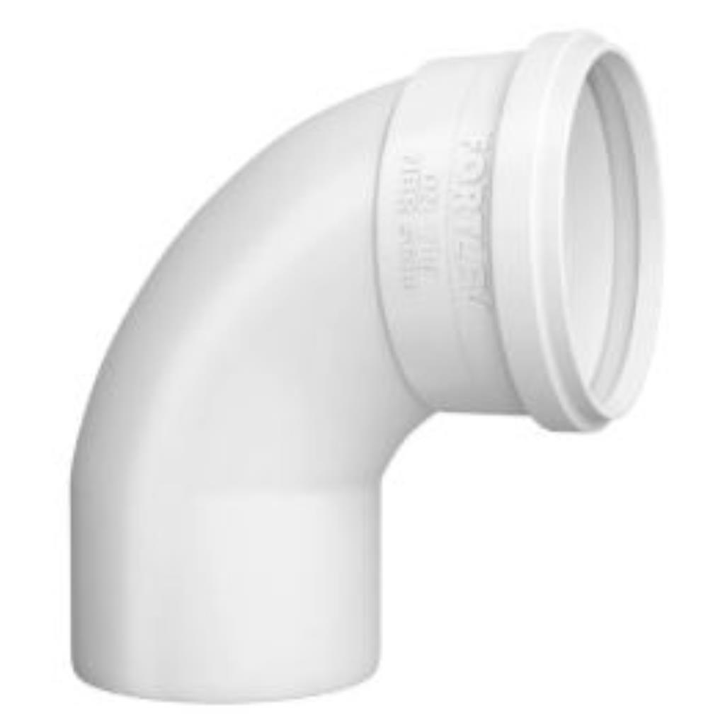 CURVA 90 CURTA ESGOTO  50MM FORTLEV