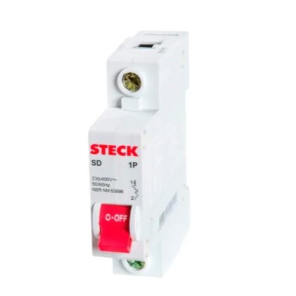 DIN STECK 3KA MONO C 40A SDD61C40 DISJUNTOR