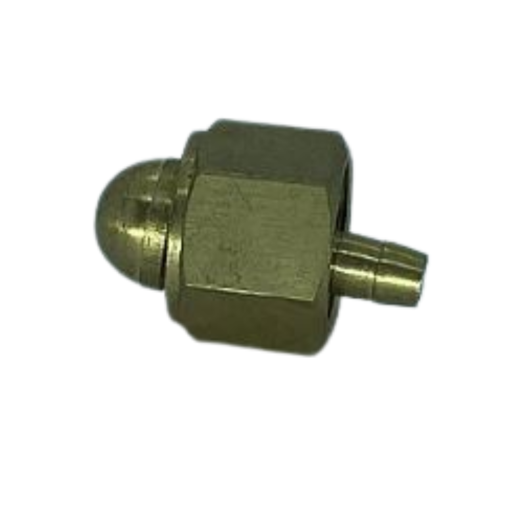 Niple com porca 3/8" p/ mangueira de gas (N)