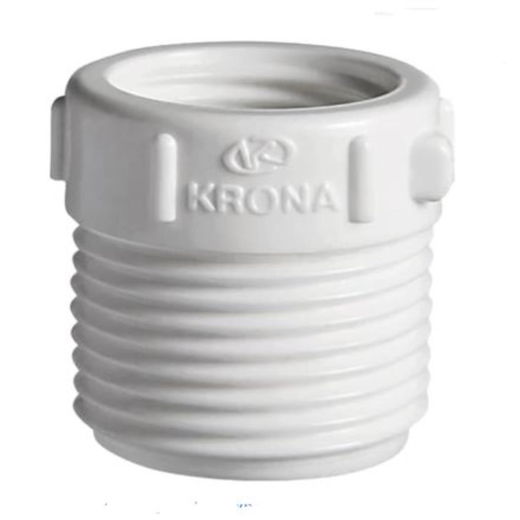 BUCHA REDUCAO ROSCAVEL BRANCA 3/4X1/2 KRONA - 208