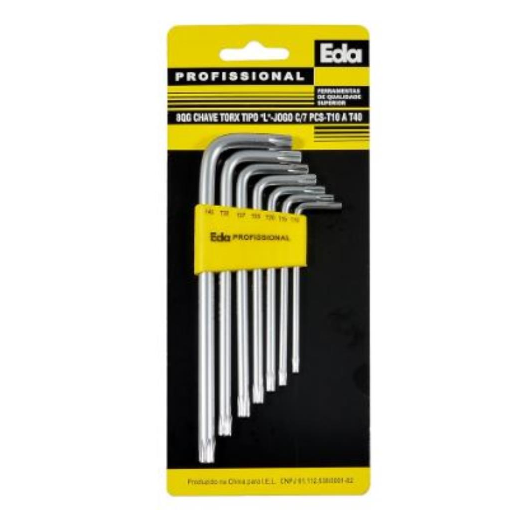 CH TORX "L"JG C/07 PCS T-10 A T40